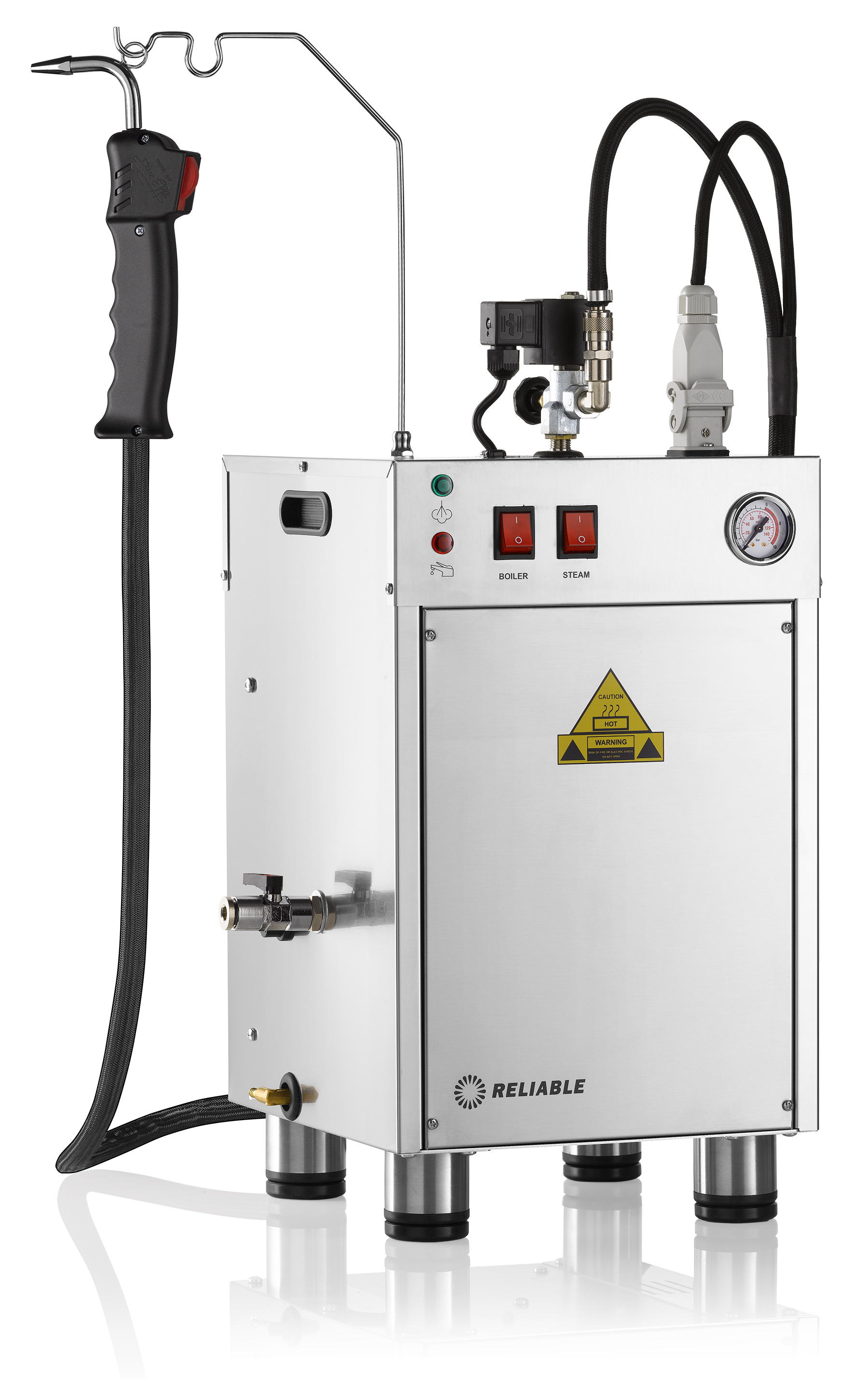 8000CD Automatic Dental Lab Steam Cleaner Reliable